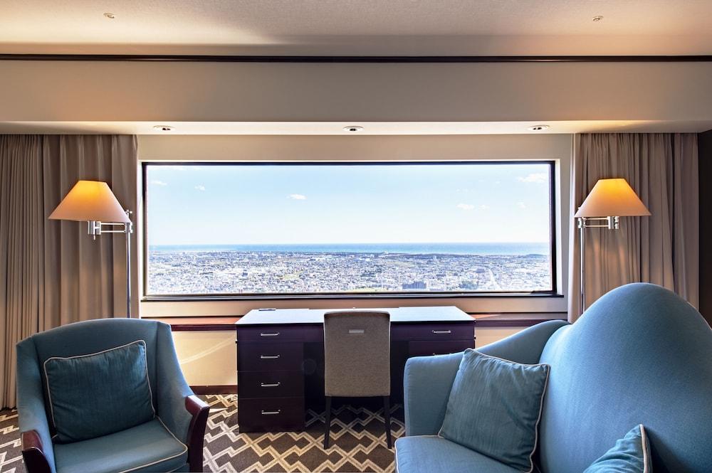 오쿠라 액트 시티 하마마츠 외부 사진 A view from a suite at the Hilton Athens