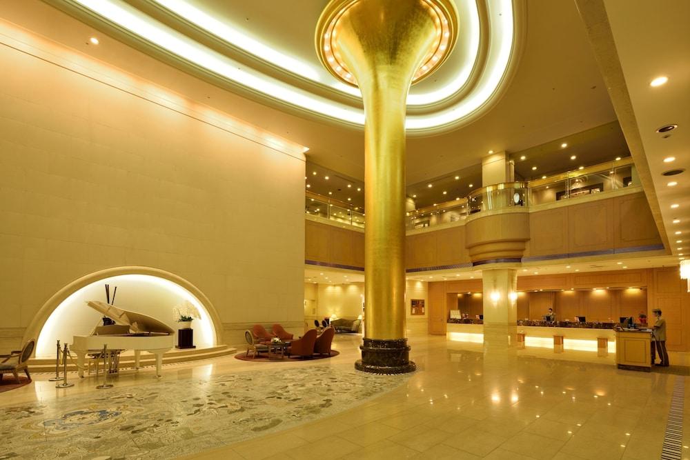 오쿠라 액트 시티 하마마츠 외부 사진 The lobby of the hotel